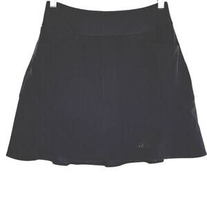 Adidas Women’s Golf Skort Skirt Solid Black Size XS